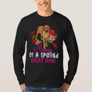 Camiseta Mãe De Um Grande Arco De Dane Cute Grande E Malvad