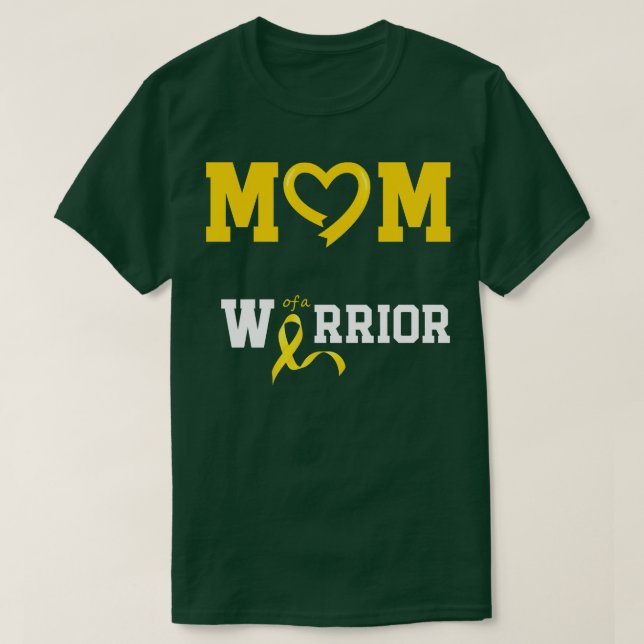 Camiseta mãe de um guerreiro (Frente do Design)