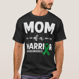 Camiseta Mãe De Um Guerreiro, Consciência Verde Do Nanismo 