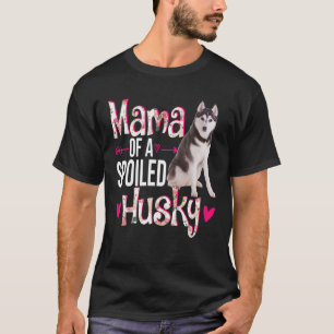 Camiseta Mãe De Um Rouco Feliz Floral