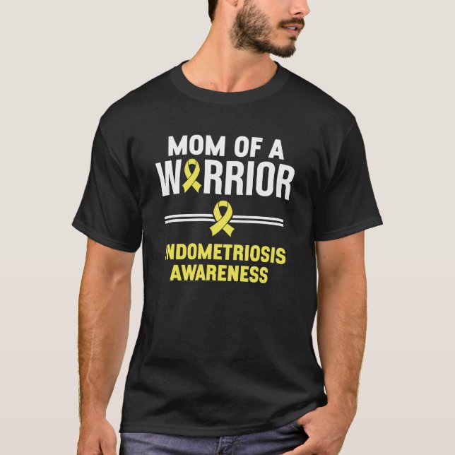 Camiseta Mãe De Uma Endometriose Guerreira (Frente)