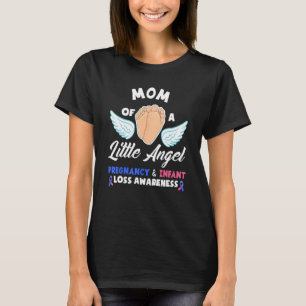 Camiseta Mãe De Uma Pequena Criança De Anjo Perde Consciênc