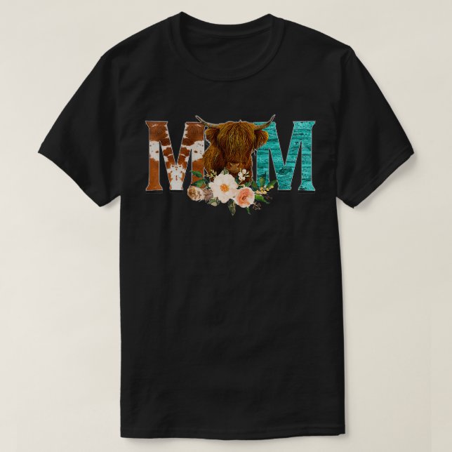 Camiseta Mãe de Vaca Ocidental (Frente do Design)
