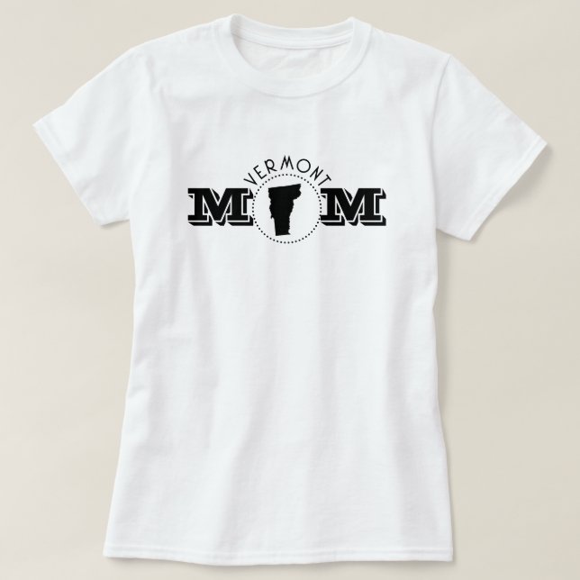 Camiseta Mãe de Vermont  (Frente do Design)