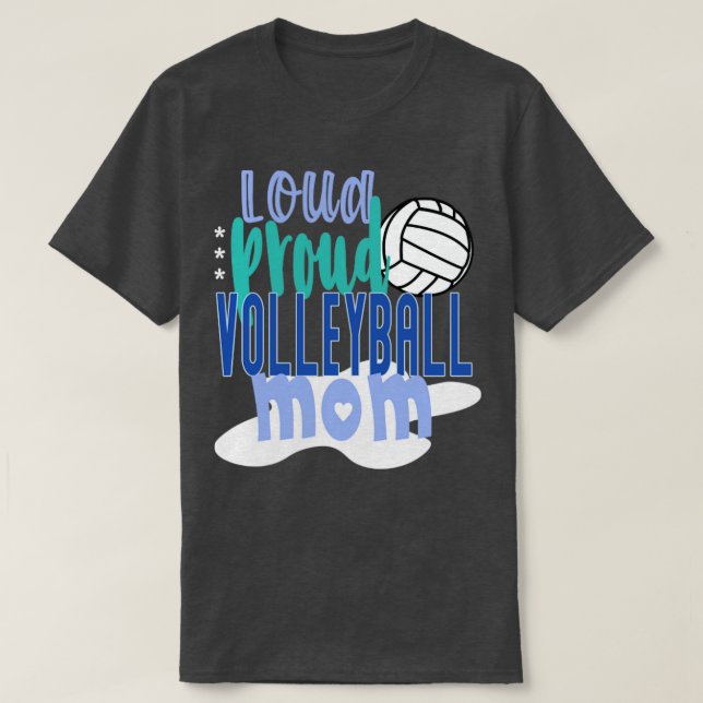 Camiseta Mãe de vôlei alta (Frente do Design)