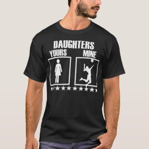 Camiseta Mãe de vôlei e presente de Pai para pais de vôl