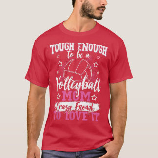 Camiseta Mãe de Voleibol Mãe Mãe Mãe de Voleibol