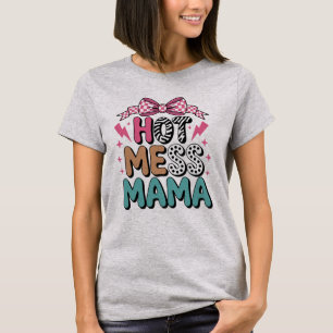 Camiseta Mãe Desastre - Dia das Mães