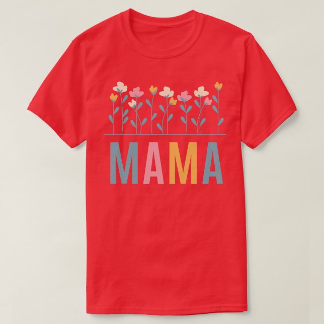 Camiseta Mãe Dia de as mães (Frente do Design)