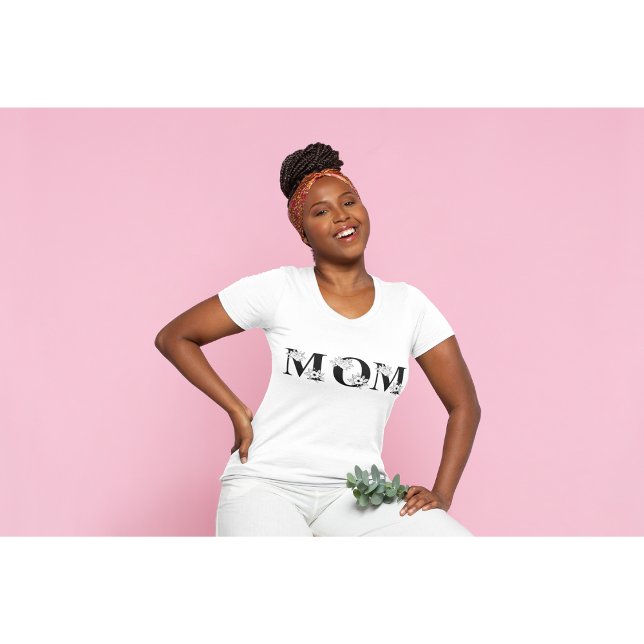 Camiseta Mãe Dia de as mães de aniversário (Criador carregado)