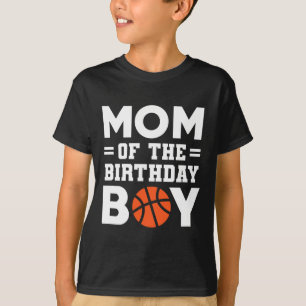 Camiseta Mãe Do Aniversário Bysketbyll Treinador Bysketbyl