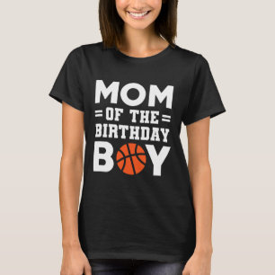 Camiseta Mãe Do Aniversário Bysketbyll Treinador Bysketbyl