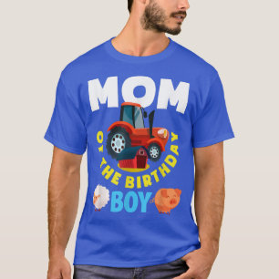 Camiseta Mãe Do Aniversário Do Farmador De Fazendas De Bebê