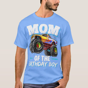 Camiseta Mãe Do Aniversário Do Monstro De Aniversário Novem