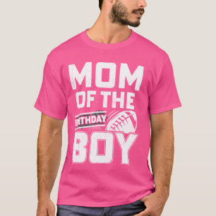 Camiseta Mãe Do Aniversário Futebol É Meu Aniversário B
