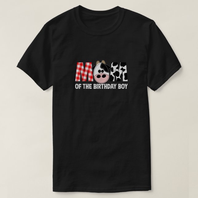 Camiseta Mãe Do Aniversário Para primeiro aniversario De Fa (Frente do Design)