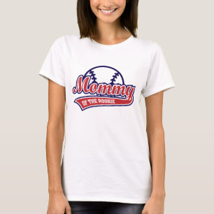 Camiseta mãe do beisebol do primeiro aniversario do Ano