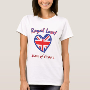 Camiseta Mãe do Casamento Real do Groom