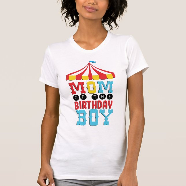 Camiseta Mãe Do Circo Birthday Boy (Frente)