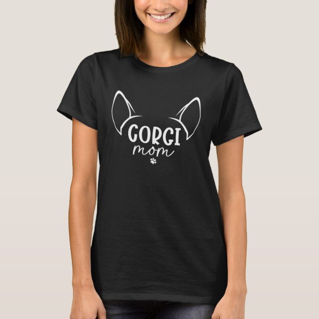 Camiseta Mãe do Corgi  1 (Frente)
