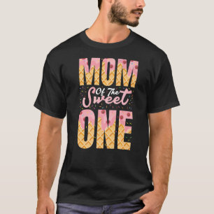 Camiseta Mãe Do Doce Cone De Sorvete De Um Sprinkle