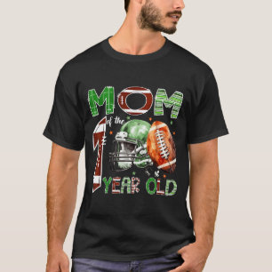 Camiseta Mãe Do Fã De Futebol De 1 Ano De Idade 1º Aniversá