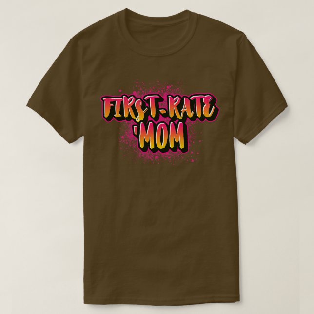 Camiseta Mãe do FirstRate (Frente do Design)