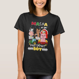 Camiseta Mãe do Garoto de Aniversário Festa no Quintal da F