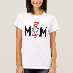 Camiseta Mãe do Gato do Chapéu do Dr. Seuss