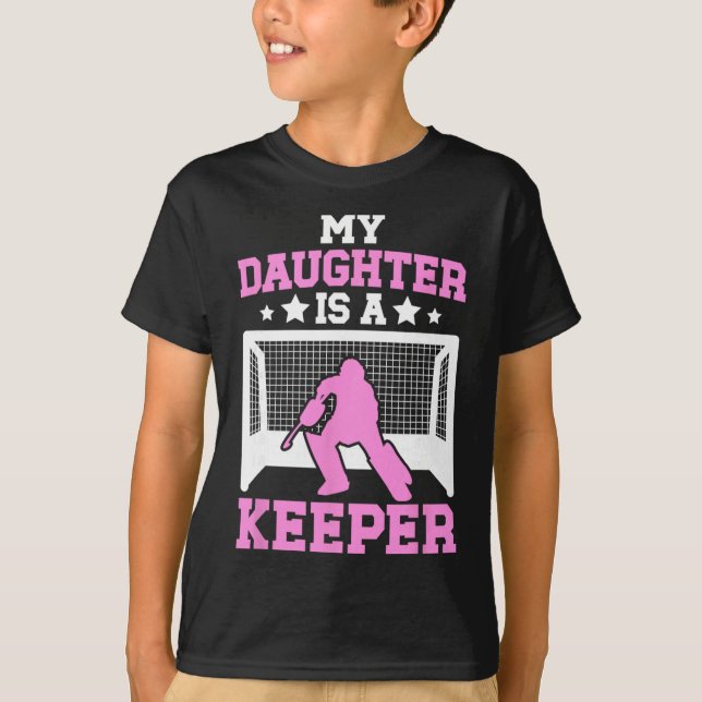 Camiseta Mãe do Goleiro de Hóquei em Campo M (Frente)