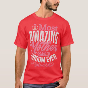 Camiseta Mãe do GroomMOG Grooms, Mãe Tee Casada