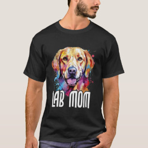 Camiseta Mãe do laboratório - Dia de as mães Puppy Trainer