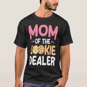 Camiseta Mãe Do Líder De Escoteiro Do Dealer Cookie