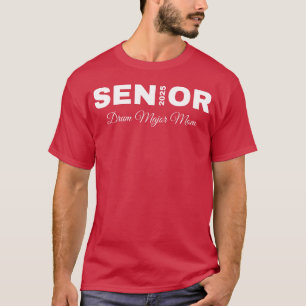 Camiseta Mãe do Major da Bateria Sênior de 2025 Mãe da Band