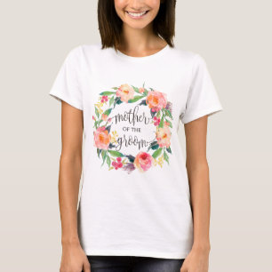 Camiseta mãe do noivo coroa floral -3