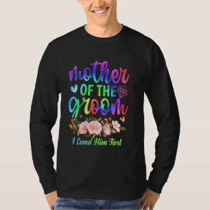 Camiseta Mãe do Noivo Eu O Amava Primeiro Show de Casamento