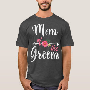 Camiseta Mãe do Noivo s Para Mulheres, Mãe da Festa de Desp