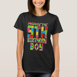 Camiseta Mãe Do Nono Aniversário, 9 Anos