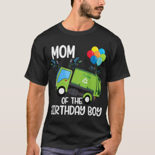 Camiseta Mãe Do Par De Aniversário Do Garoto De Aniversário
