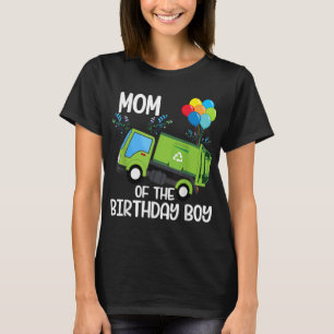 Camiseta Mãe Do Par De Aniversário Do Garoto De Aniversário