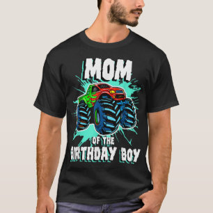 Camiseta Mãe do Par de Aniversário do Monstro do Aniversári