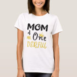 Camiseta Mãe do primeiro aniversario T-Shirt maravilhoso<br><div class="desc">Mãe do primeiro aniversario T-Shirt Maravilhoso Mamãe do Sr. Maravilhoso Primeiro Camisa Maravilhoso,  1rua,  primeiro aniversário,  mamãe,  primeiro aniversário,  primeiro aniversario,  recém-nascido,  mãe,  gira,  presente de aniversário,  feliz aniversário,  presente,  engraçado,  1, 1 ano,  primeiro, 1, crianças</div>