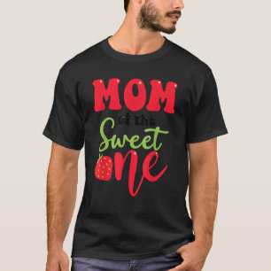 Camiseta Mãe do Primeiro Nascimento do Verão de Morango Doc
