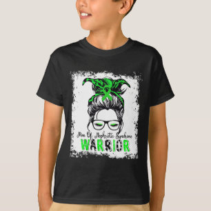 Camiseta Mãe Do Síndrome Nefrótico Guerreiro Fita Verde Mãe