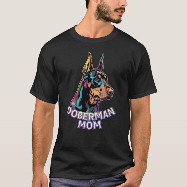 Camiseta Mãe Doberman (Frente)