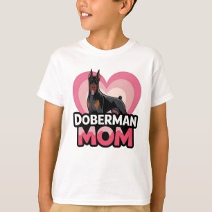 Camiseta Mãe Doberman