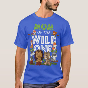 Camiseta Mãe dos Animais da Floresta do Jardim Zoológico Se