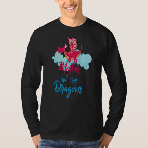 Camiseta Mãe Dos Dragões Legal Dragão Bonito Mama Flyin
