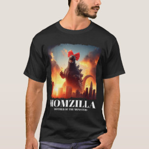 Camiseta Mãe dos monstros Momzilla retrô vintage mama