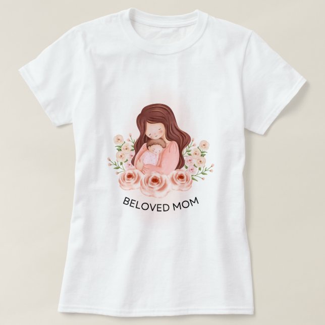 Camiseta Mãe e Bebê (Frente do Design)